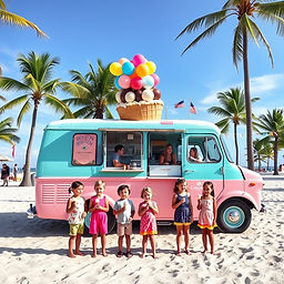 Ice cream truck rental in Bridgewater