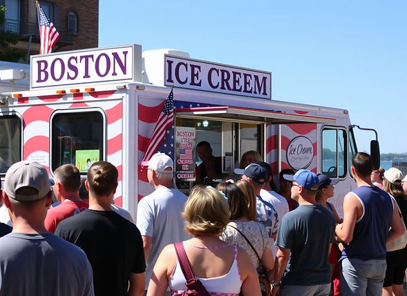 ice cream truck in Chelsea