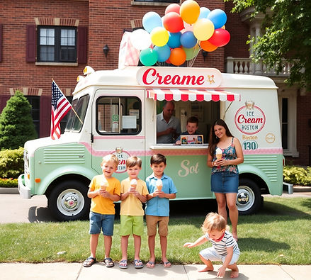 Ice cream truck rental in Amesbury