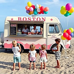 ice cream truck rental in Braintree