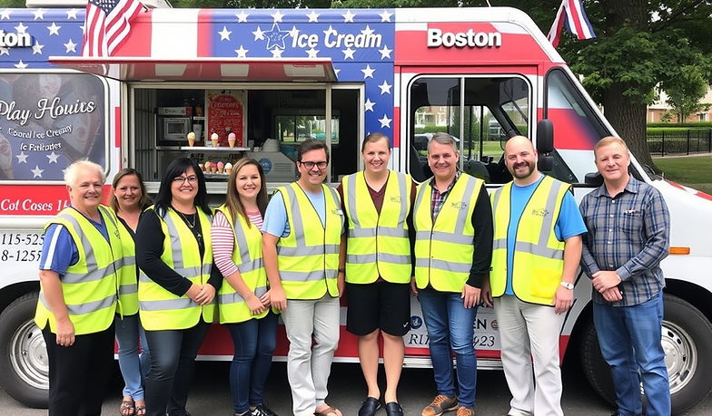 ice cream truck rental in Woburn, MA