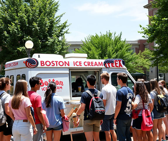 ice cream truck in Lynn