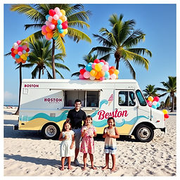 ice cream truck rental in Bedford
