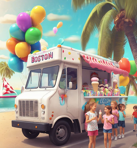 Beverly ice cream truck rental