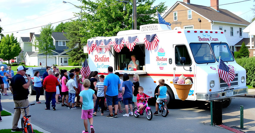 Ice Cream Truck Rentals in Massachusetts