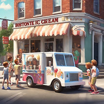 ice cream truck rental in Arlington, MA.