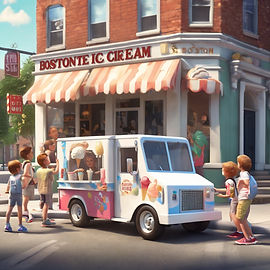 ice cream truck rental in Arlington, MA.
