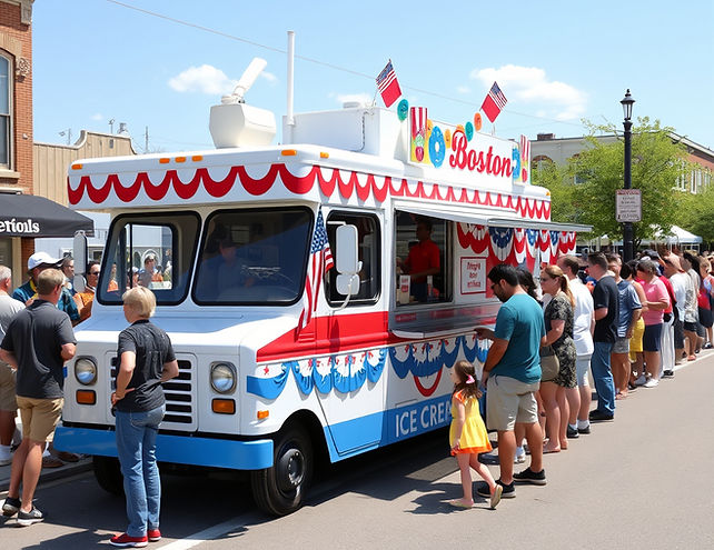 Melrose ice cream truck