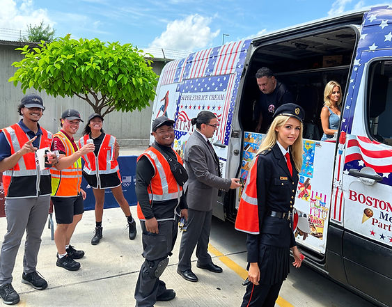 ice cream truck in Salem, MA