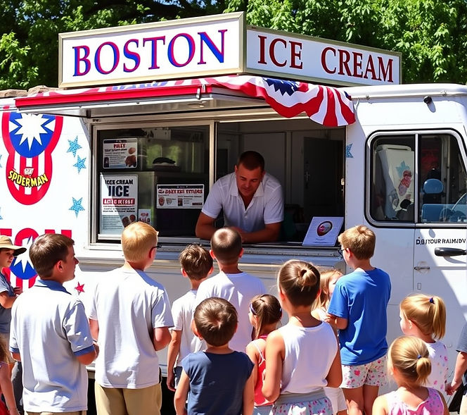 ice cream truck in Lexington