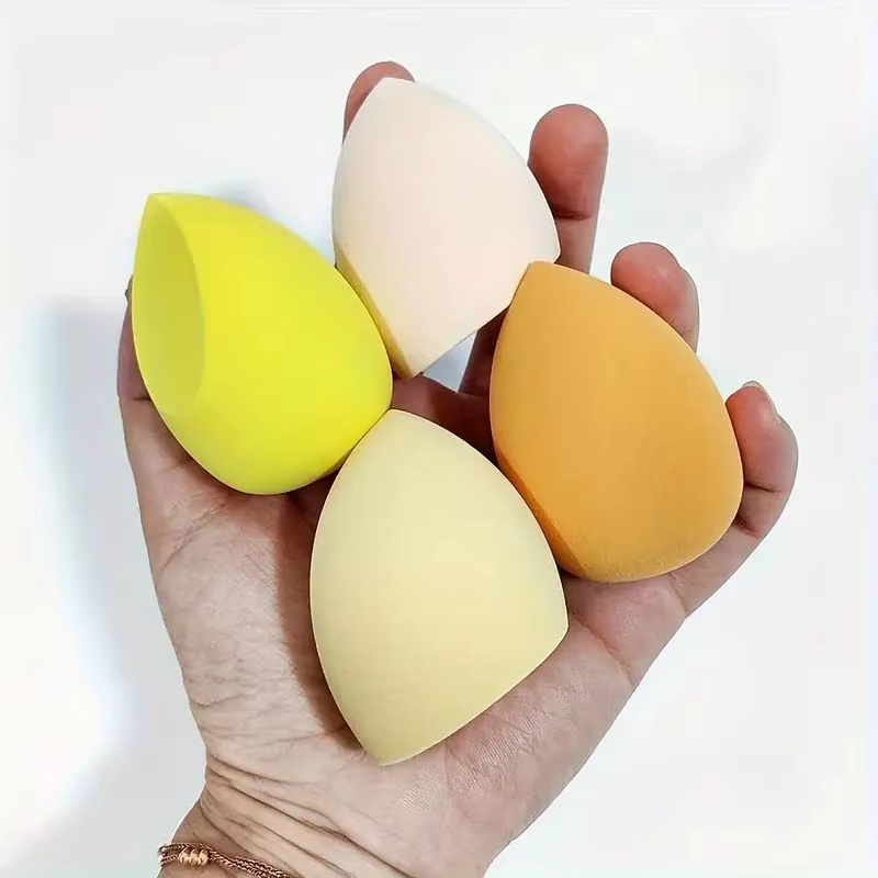 Thumbnail: 4 Pcs Premium Makeup Sponges Blender Set - Latex-Free Beauty Sponge for Foundati