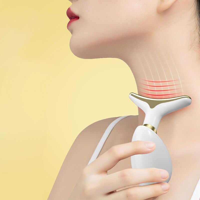 Thumbnail: Face Neck Massager Household Lifting And Firming Facial Electric Introduction Li