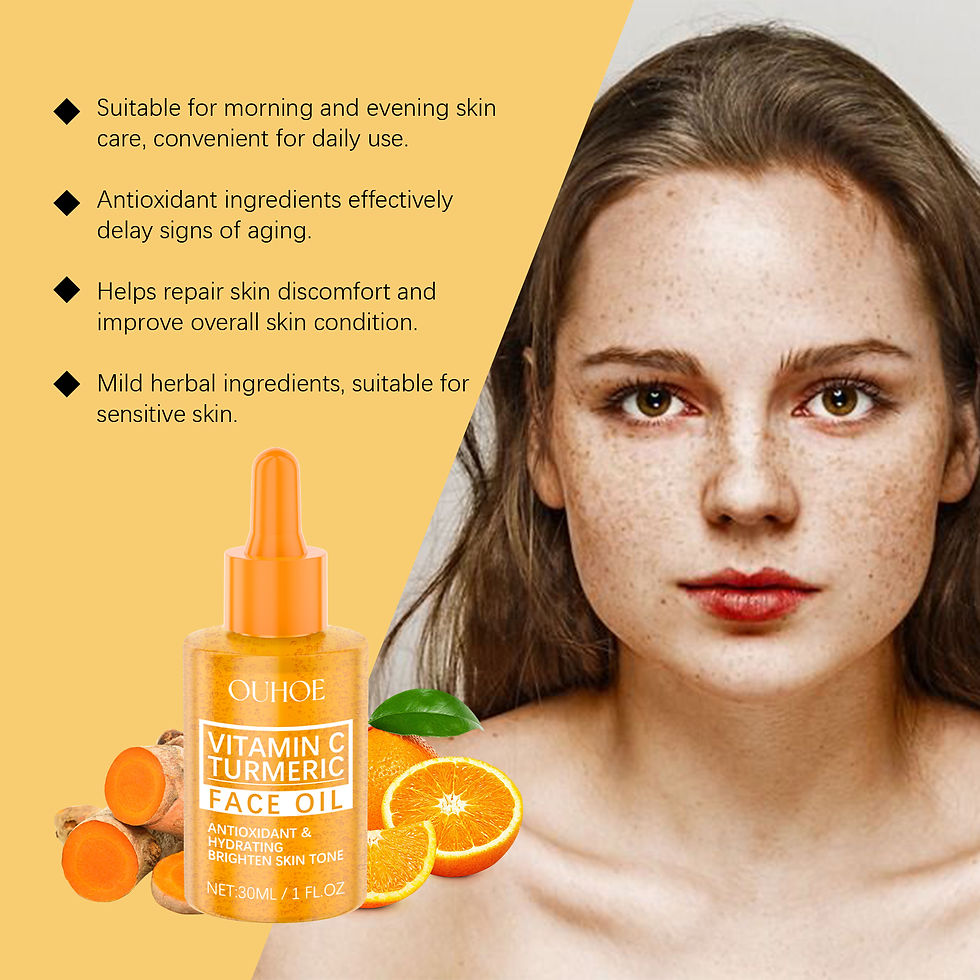 Thumbnail: 30ml Vitamin C Brightening Serum with Turmeric Extract Niacinamide Face Moisturi