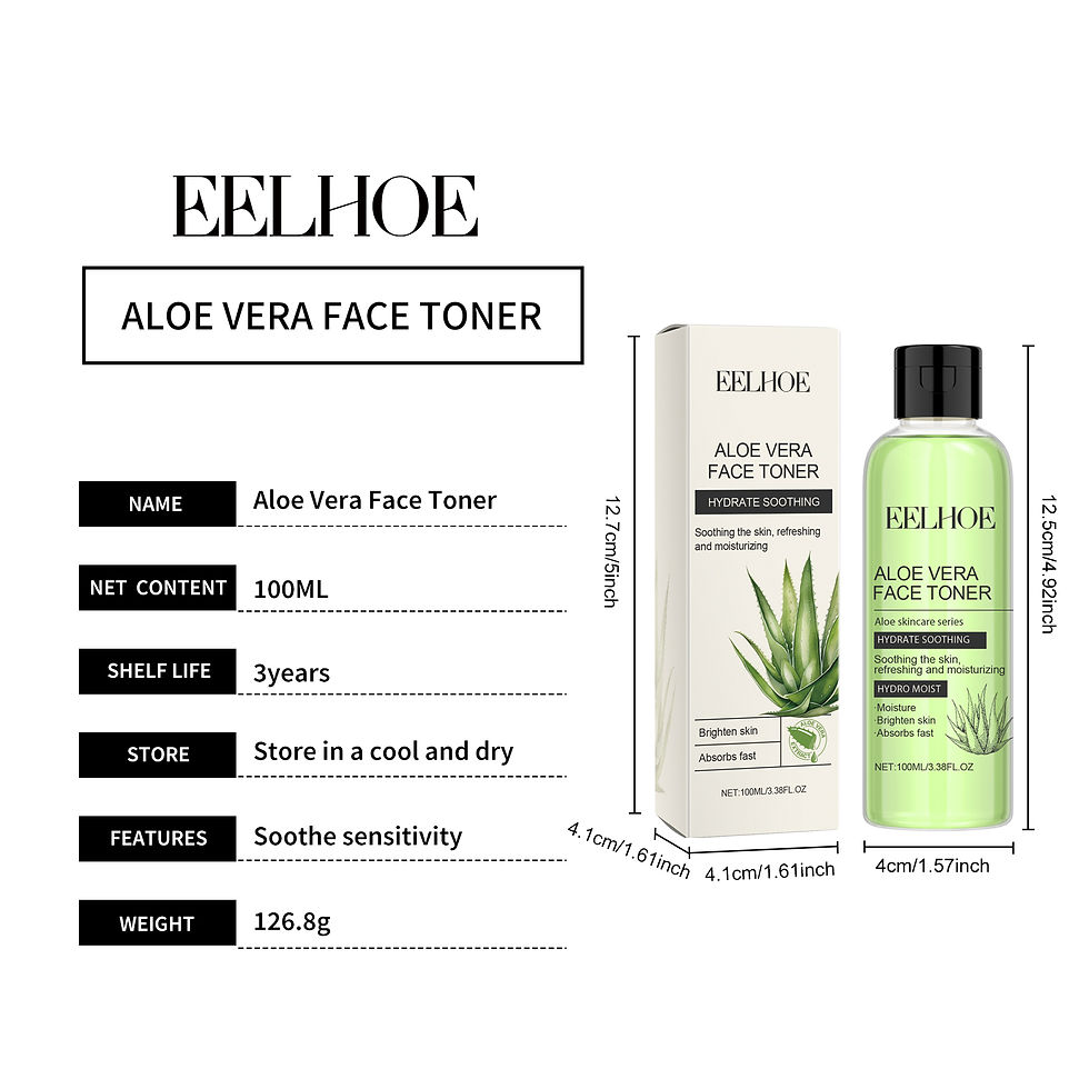 Thumbnail: 100ml Aloe Vera Toner Tonic Hydration Oil Control Refreshing Rejuvenation Smooth