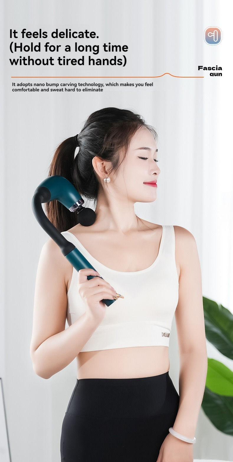 Thumbnail: 2025 New Smart Fascia Gun Electric Massager Massage Hammer Electric Fascia Gun H