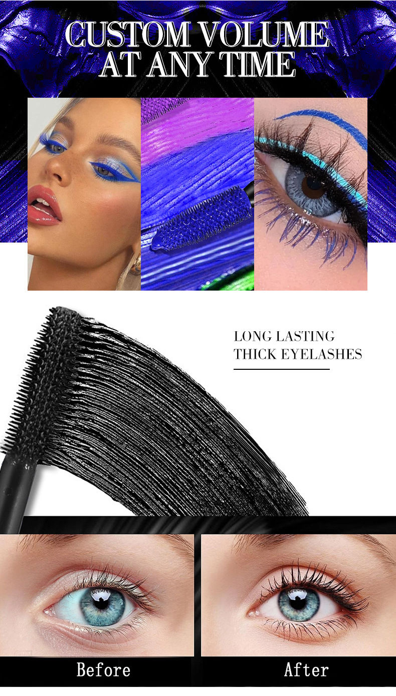 Thumbnail: 5D Three Dimensional Eye Black Waterproof Not Easy To Smudge Durable Thick And C