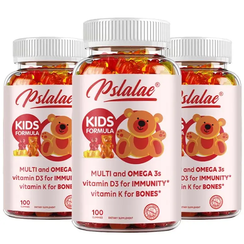Children's Multivitamin Gummies - Support Brain Health, Enhance Immunity, Improv