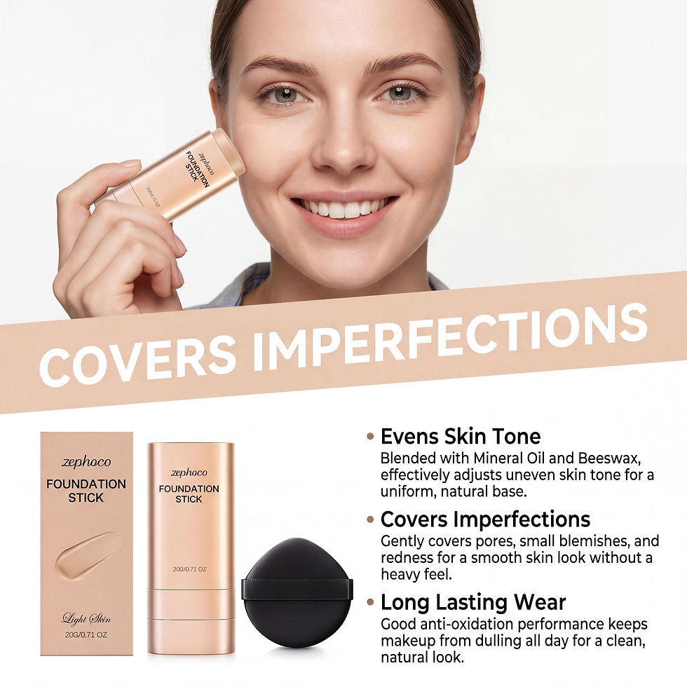 Thumbnail: Clear Concealer Foundation Stick Lightweight Hydrating Smooth Natural Finish Fla