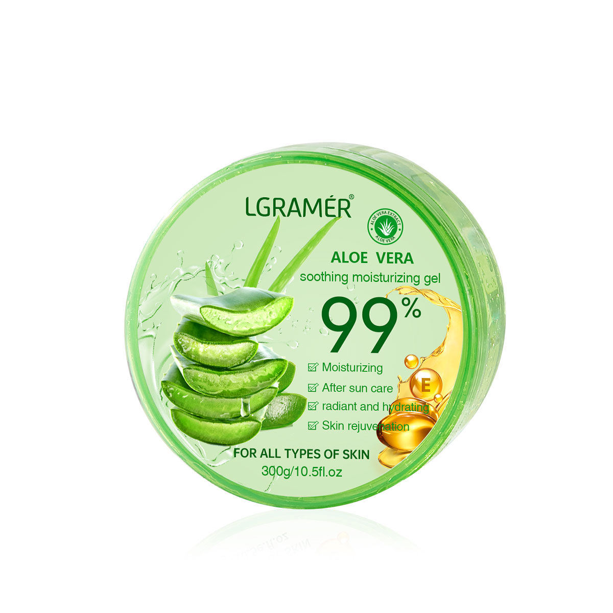 99% Aloe Vera Moisturizing Gel Refreshing Non Sticky Facial Facial Cream Wash Fr