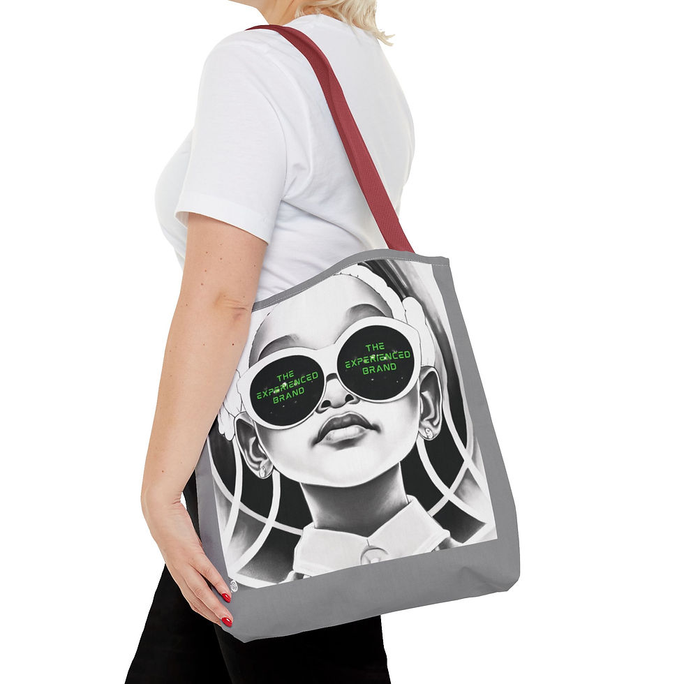 Thumbnail: The Experienced Brand Tote Bag - Black