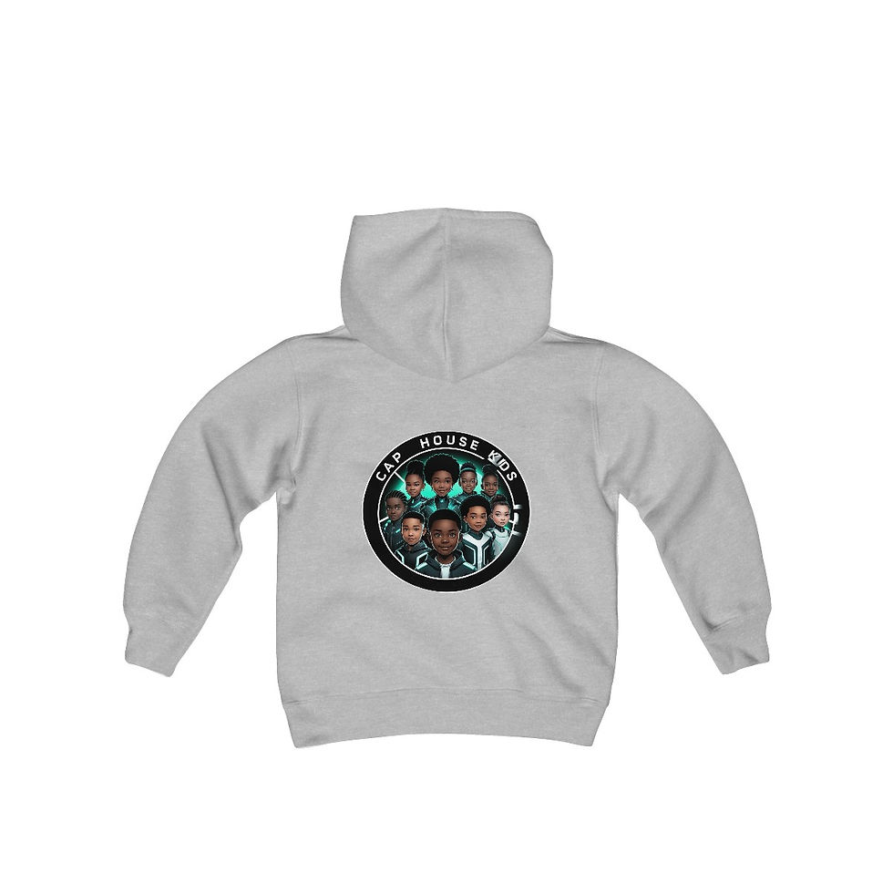 Thumbnail: Youth Heavy Blend Hooded Sweatshirt