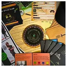 Barnkalas material för spionkalas från Spy:Co