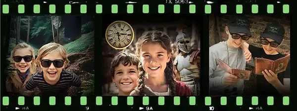 Spy party missions and time travel adventures for kids aged 6 to 11 in the UK