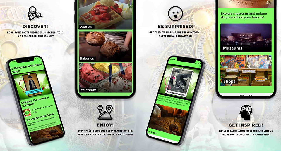 Gamla Stans Guide App - Discover Stockholm's Old Town and it's history with our Gamla Stan Guide App!
