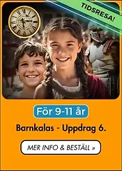 Barnkalas 9–11 år: Lös mysteriet med Octavianus guldskatt – spännande kalas med tidsresa över hela Sverige