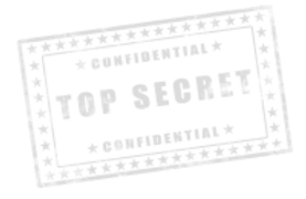 Top secret stämpel - Spy_Co Barnkalas.pn