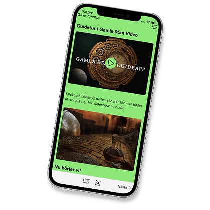 Videoquiz inkluderad i Gamla Stans Guide App!