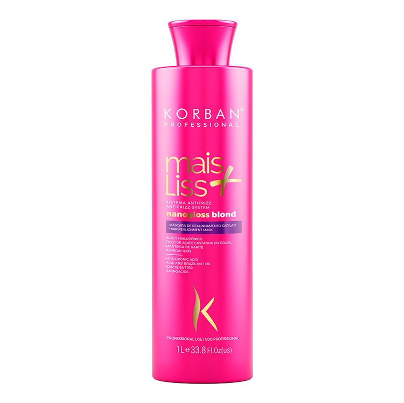 Progressiva Orgânica Blond Mais Liss Korban 1L