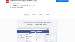 LastPass: Free Password Manager Extension