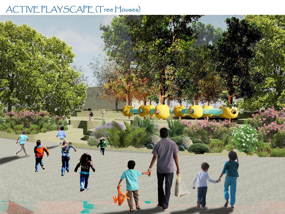 ACTIVE PLAYSCAPE (Tree Houses)