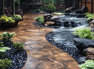10 Simple and Modern Concrete Patio Ideas on a Budget - Clever Patio.jfif