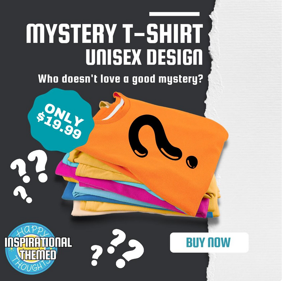 Mystery Tee Flyer