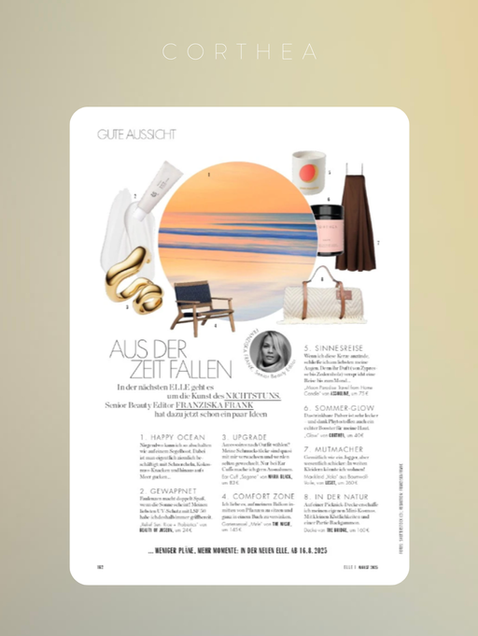CORTHEA in ELLE – Natural radiance from within
