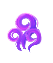 Logo of a whispy, airy swirl for The Air of Gluttony