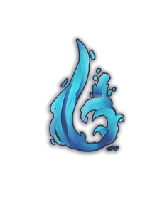 Logo of a water droplet/wave for A Sea of Pride
