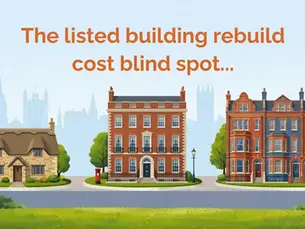 Listed building insurance has a rebuild cost blind spot