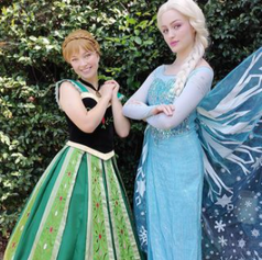 Princess Anna and Queen Elsa