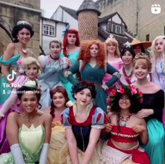 A group of Princesses