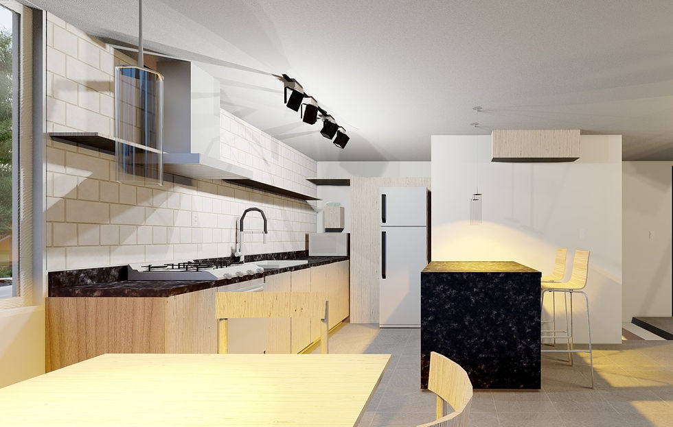 render cozinha