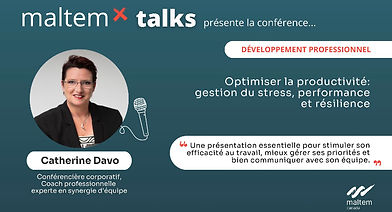 Conférence Maltem Canaca inc