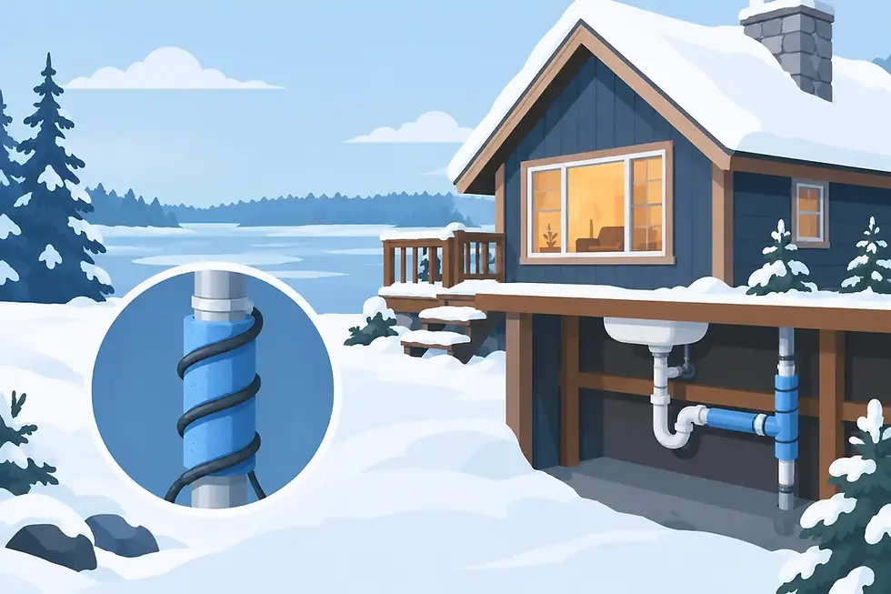 How to Winterize Cottage Plumbing Safely