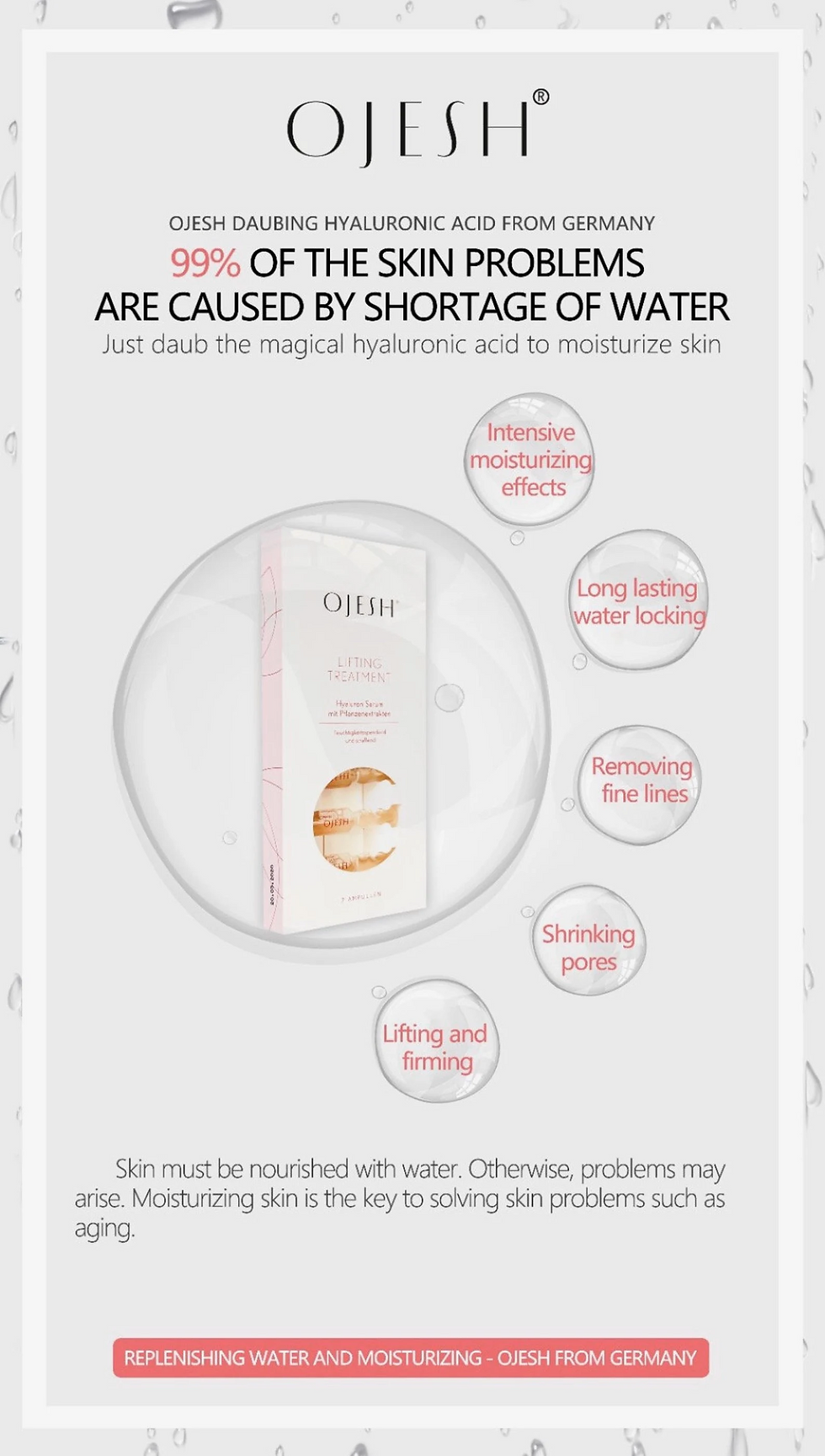 Thumbnail: VIP SET! Ojesh Lifting Treatment Hyaluronic Serum Classic Care