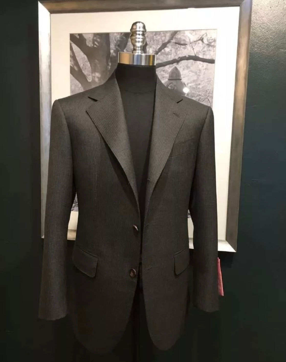 BENDOLPH BLACK CUSTOM SUIT