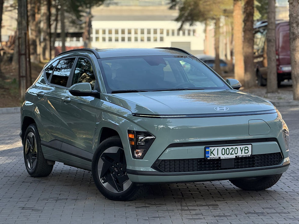 Електромобіль 2024 Hyundai Kona Electric SEL, колір бірюза