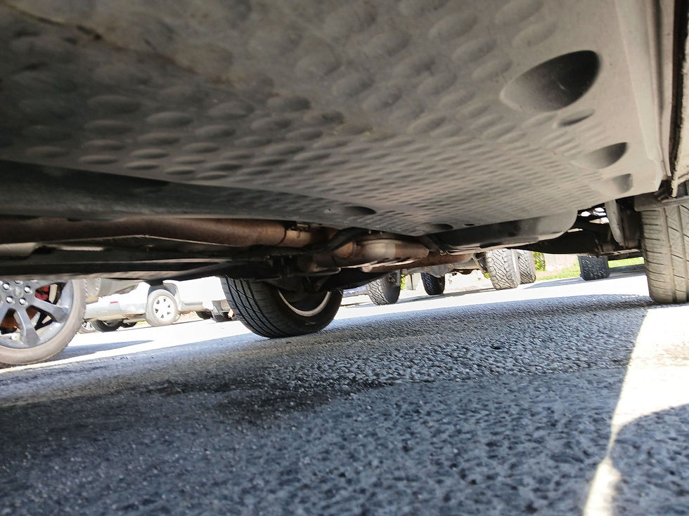 Прев'ю: Днище кросовера 2015 Volkswagen Tiguan SE