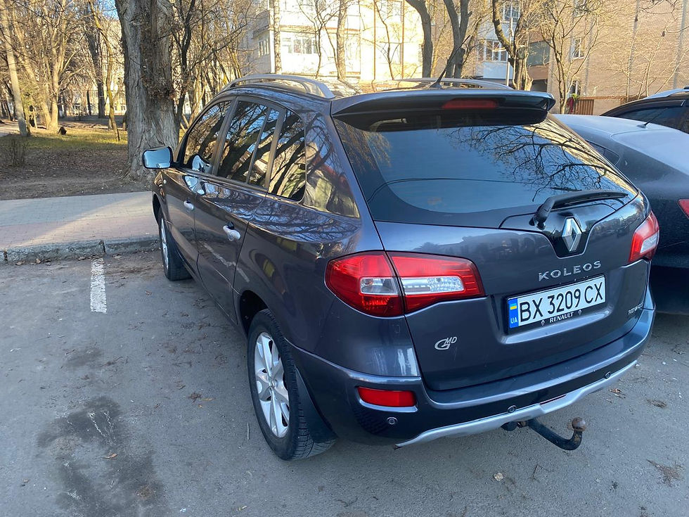 Прев'ю: Синій кросовер 2011 RENAULT KOLEOS, 2.0 л дизель, 4х4